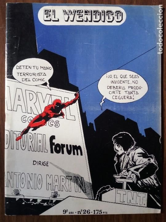 C&oacute;mics: El Wendigo N&ordm; 26