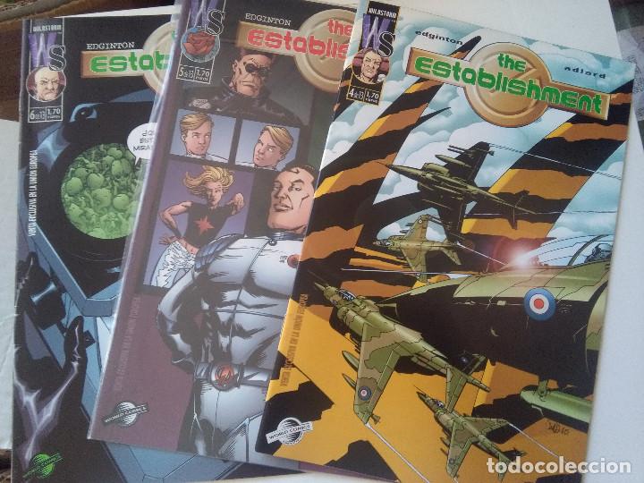 Comics: LOTE THE ESTABLISHMENT 4-5-6-PLANETA-#
