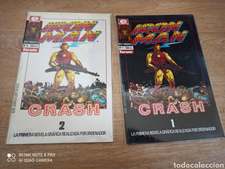 C&oacute;mics: Iron Man 2 n&uacute;meros crash - Foto 1