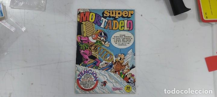 C&oacute;mics: ANTIGUO COMICS DE SUPER MORTADELO CON JUEGO CENTRAL SUPERMAN - Foto 1