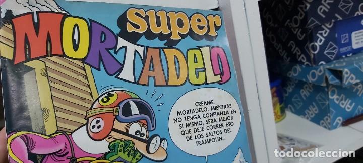 C&oacute;mics: ANTIGUO COMICS DE SUPER MORTADELO CON JUEGO CENTRAL SUPERMAN - Foto 5