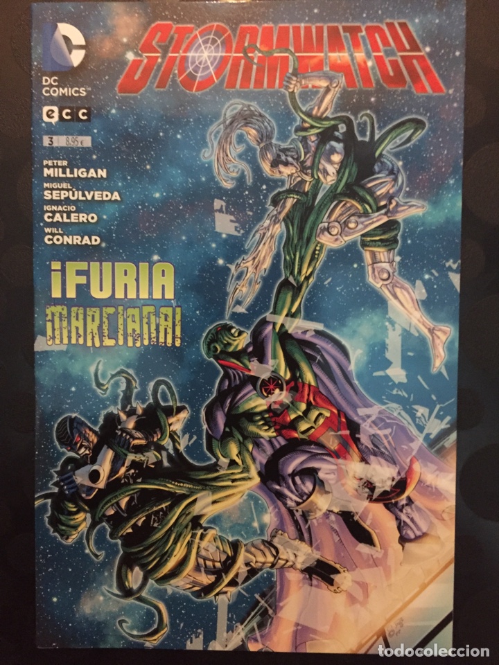C&oacute;mics: STORMWATCH NUEVO UNIVERSO DC N.3 FURIA MARCIANA DC ECC ( 2012/2013 )