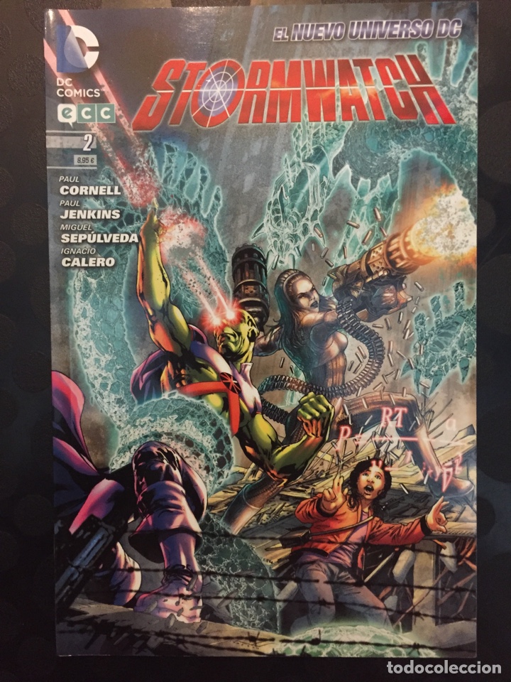 C&oacute;mics: STORMWATCH NUEVO UNIVERSO DC N.2 H&Eacute;ROES UNIVERSALES DC ECC ( 2012/2013 )