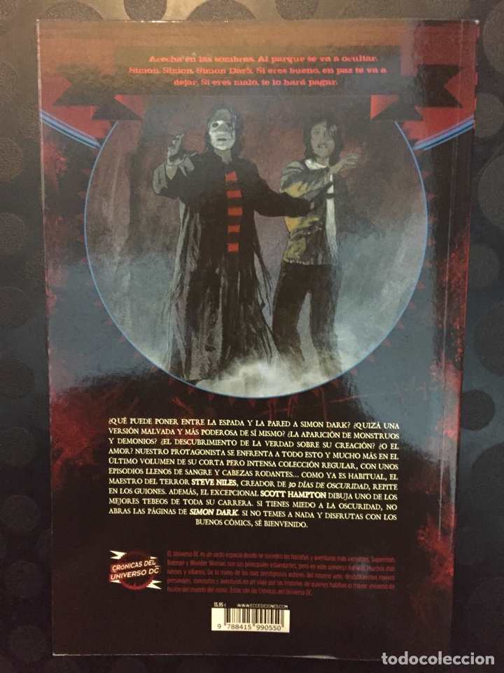 C&oacute;mics: SIMON DARK N.3 TEMES A LA OSCURIDAD DC ECC ( 2013 ) - Foto 2
