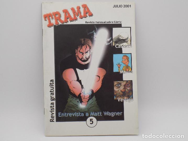 C&oacute;mics: TRAMA N. 5- REVISTA MENSUAL SOBRE EL COMIC - Foto 1
