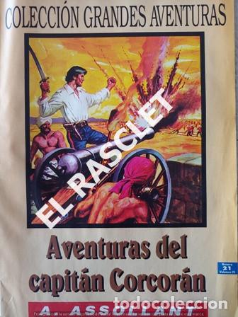 Comics: COMIC COLECCI&Oacute;N GRANDES AVENTURAS - AVENTURAS DEL CAPITAN CORCOR&Aacute;N - VOLUMEN IV - N&ordm; 21