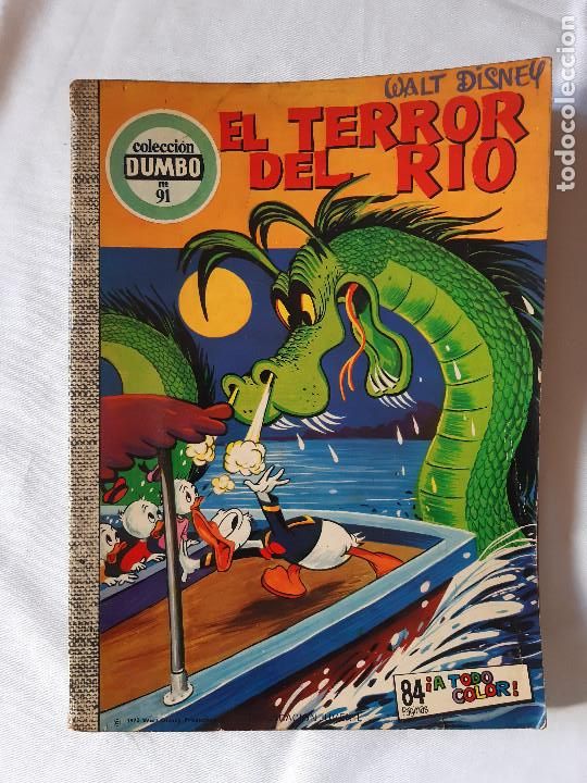 C&oacute;mics: COMIC COLECCION DUMBO NUMERO 91. EL TERROR DEL RIO. 1972. - Foto 1