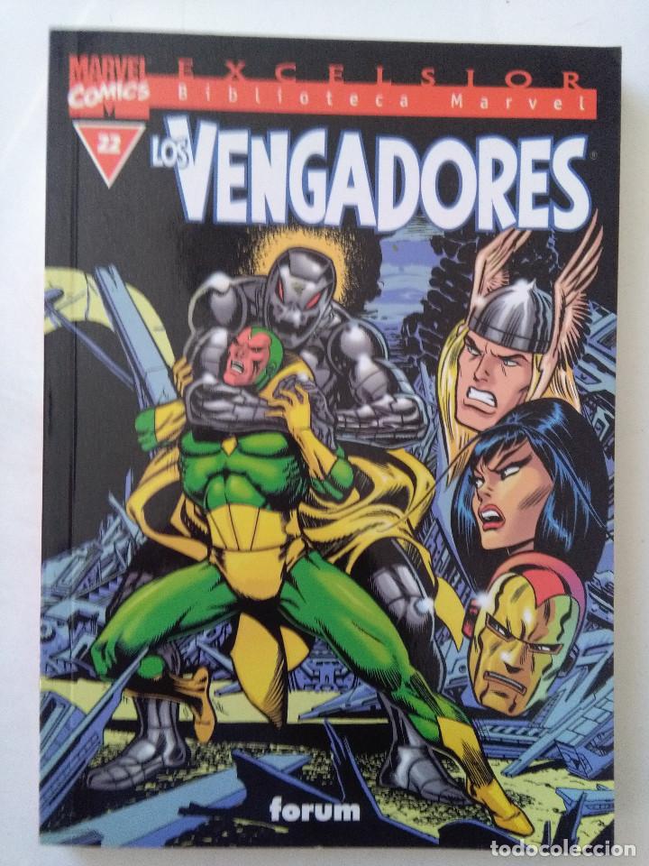 C&oacute;mics: EXCELSIOR BIBLIOTECA MARVEL LOS VENGADORES 22-FORUM # - Foto 1