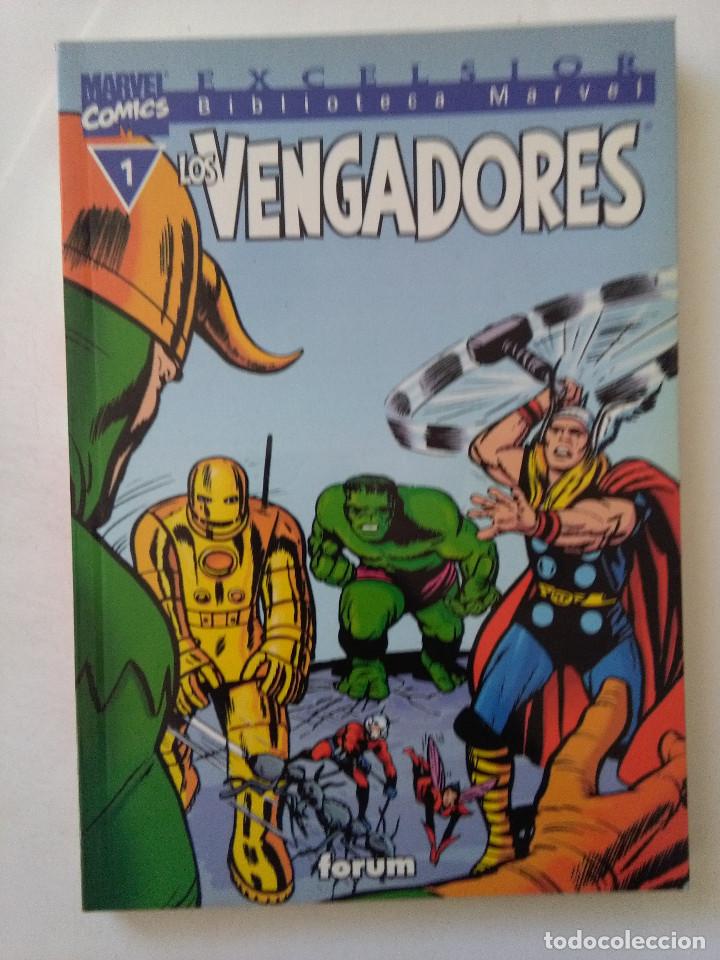 C&oacute;mics: EXCELSIOR BIBLIOTECA MARVEL LOS VENGADORES 1-FORUM # - Foto 1