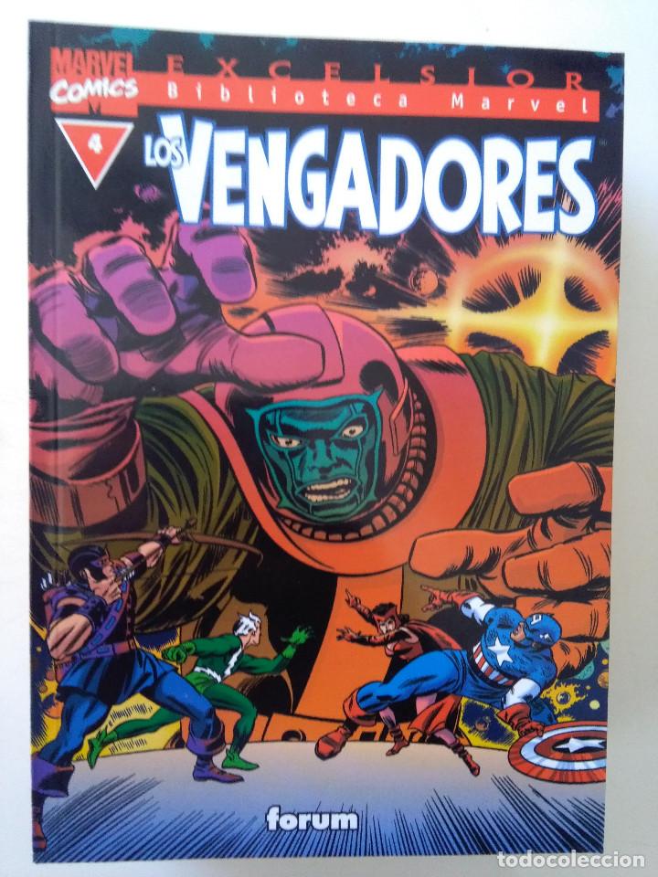C&oacute;mics: EXCELSIOR BIBLIOTECA MARVEL LOS VENGADORES 4-FORUM # - Foto 1