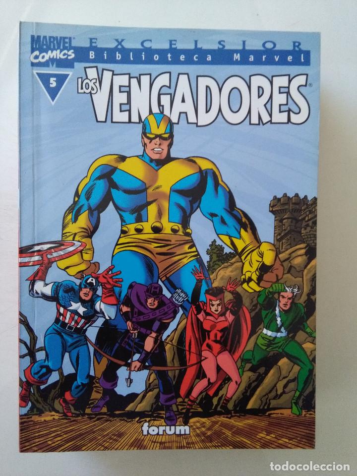 C&oacute;mics: EXCELSIOR BIBLIOTECA MARVEL LOS VENGADORES 5-FORUM # - Foto 1
