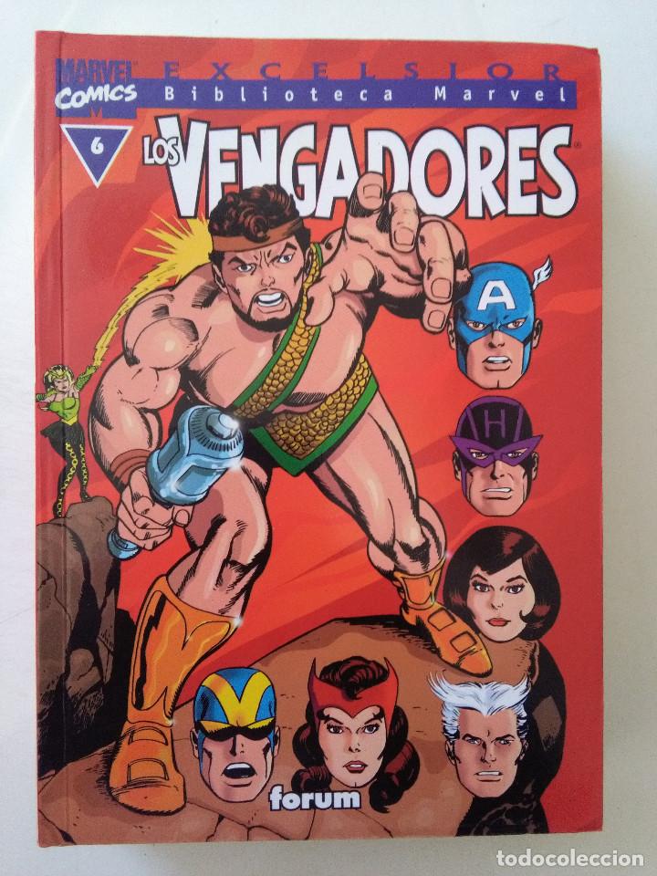 C&oacute;mics: EXCELSIOR BIBLIOTECA MARVEL LOS VENGADORES 6-FORUM # - Foto 1