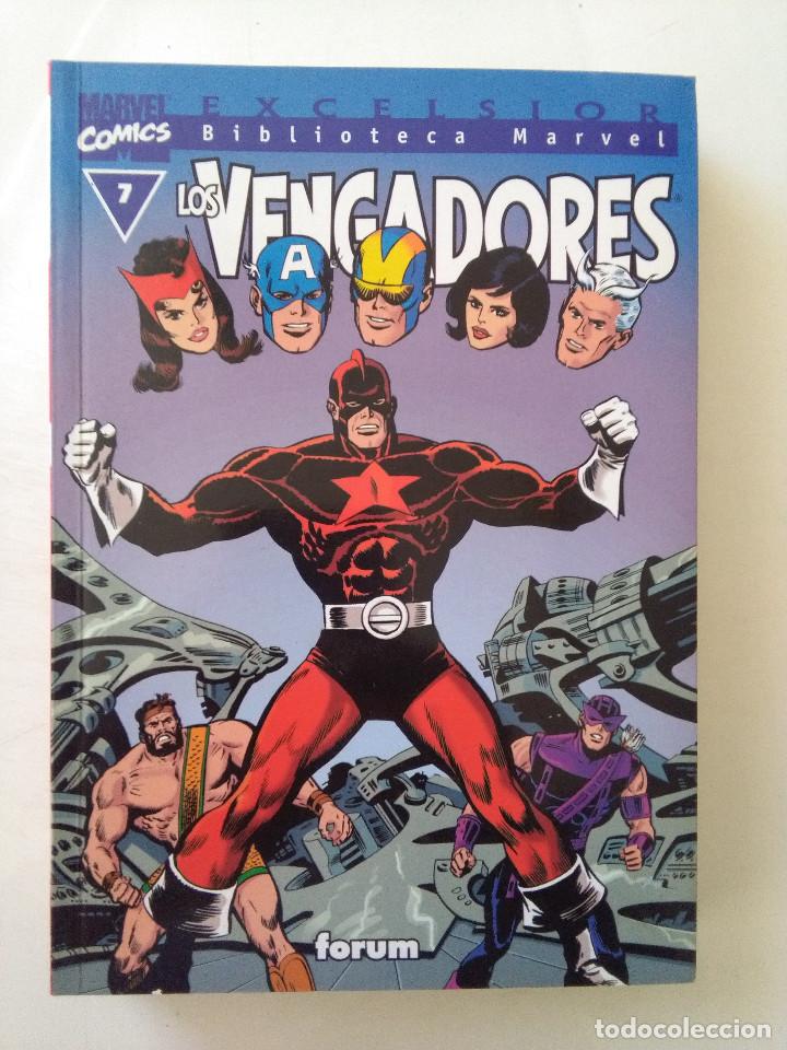 C&oacute;mics: EXCELSIOR BIBLIOTECA MARVEL LOS VENGADORES 7-FORUM # - Foto 1
