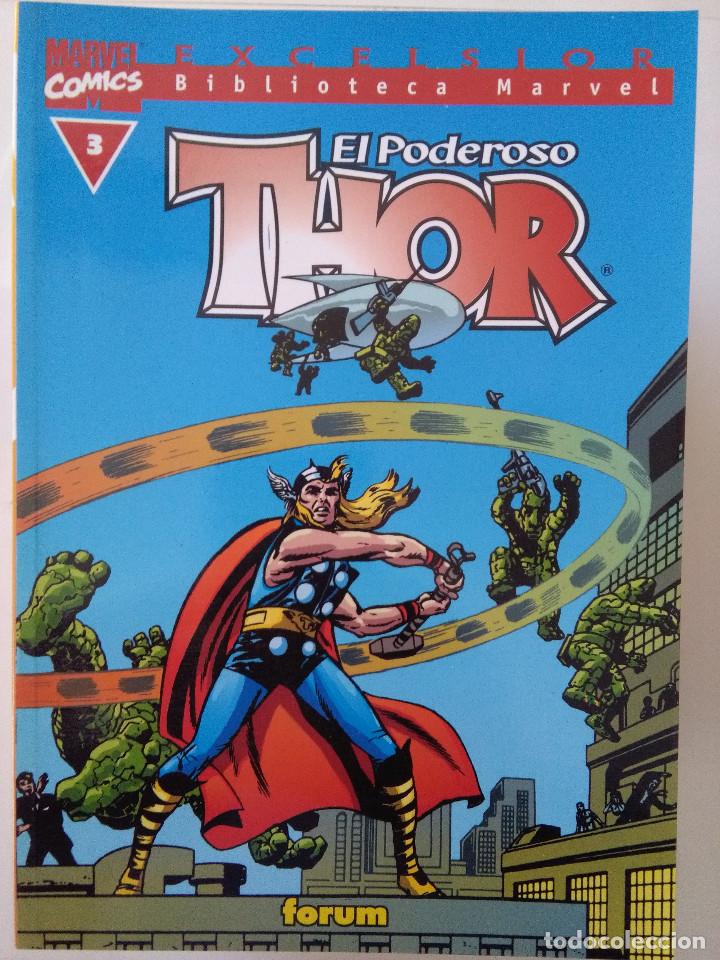 C&oacute;mics: EXCELSIOR BIBLIOTECA MARVEL THOR EL PODEROSO 3-FORUM # - Foto 1