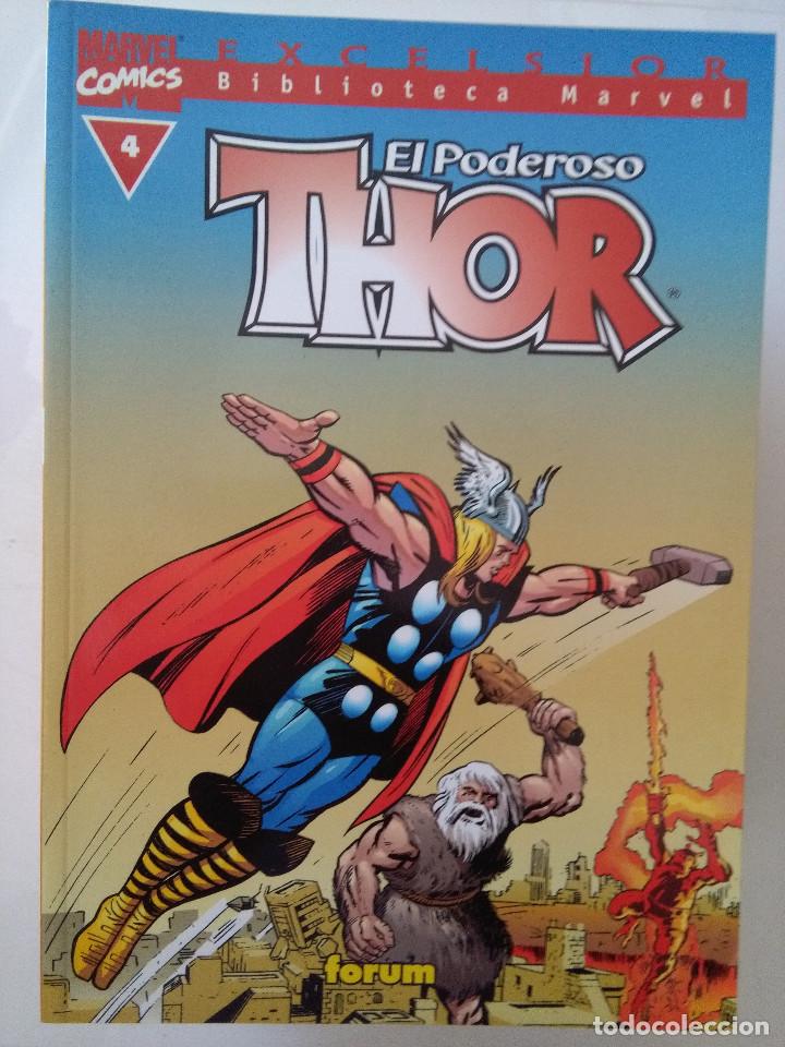 C&oacute;mics: EXCELSIOR BIBLIOTECA MARVEL THOR EL PODEROSO 4-FORUM # - Foto 1