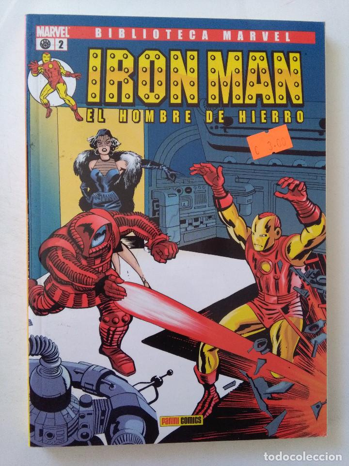 C&oacute;mics: BIBLIOTECA MARVEL IRON MAN EL HOMBRE DE HIERRO 2-PANINI # - Foto 1