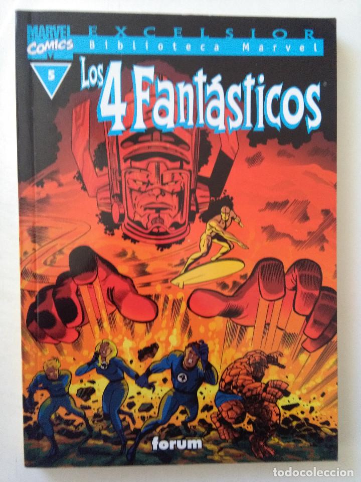 C&oacute;mics: EXCELSIOR BIBLIOTECA MARVEL LOS 4 FANT&Aacute;STICOS 5-FORUM # - Foto 1