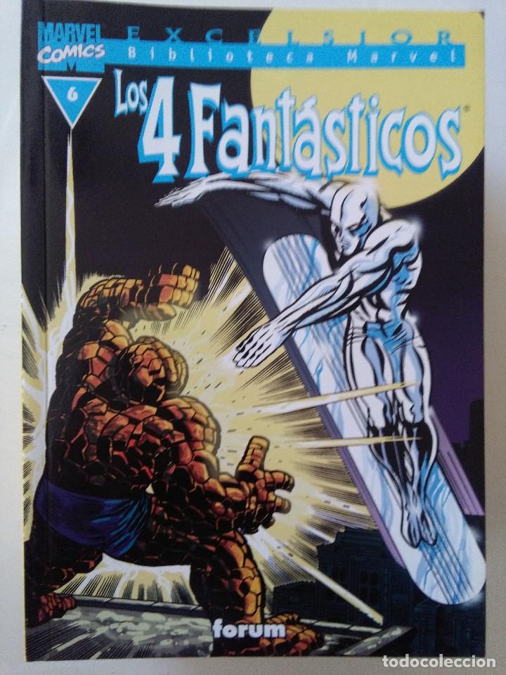 C&oacute;mics: EXCELSIOR BIBLIOTECA MARVEL LOS 4 FANT&Aacute;STICOS 6-FORUM # - Foto 1