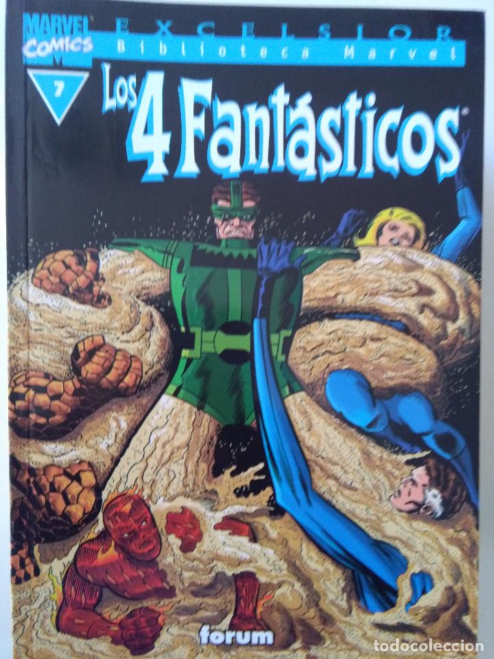 C&oacute;mics: EXCELSIOR BIBLIOTECA MARVEL LOS 4 FANT&Aacute;STICOS 7-FORUM # - Foto 1