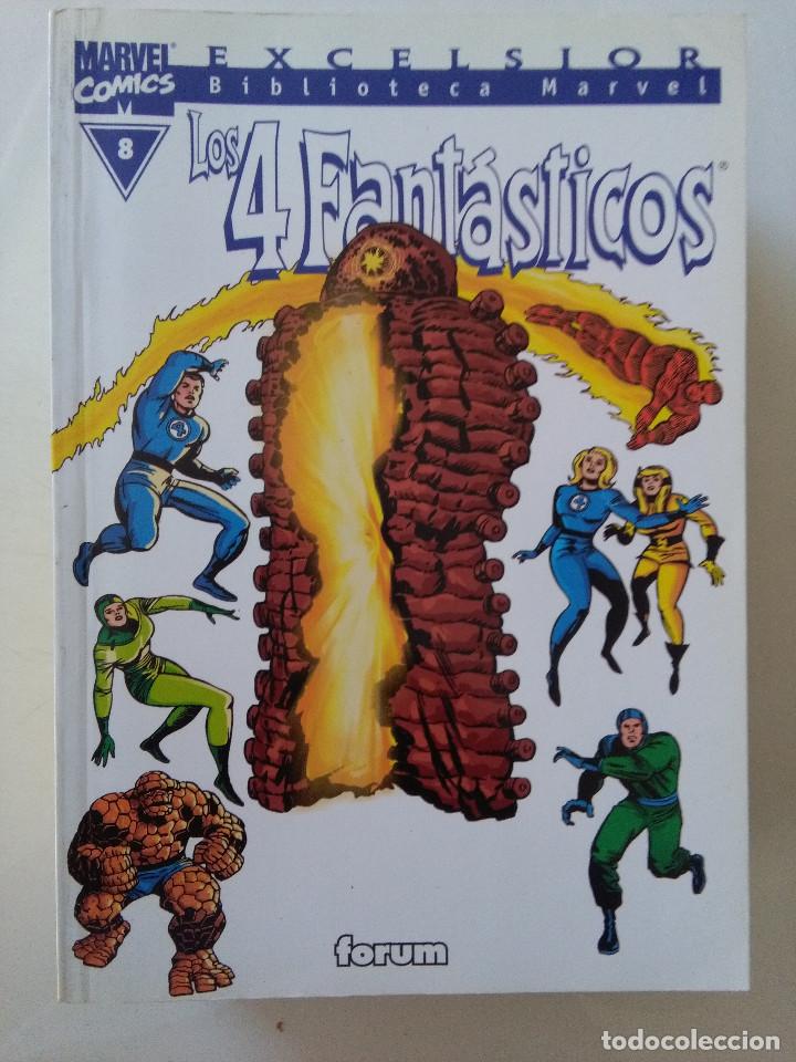 C&oacute;mics: EXCELSIOR BIBLIOTECA MARVEL LOS 4 FANT&Aacute;STICOS 8-FORUM # - Foto 1