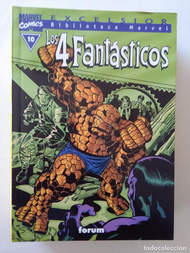 C&oacute;mics: EXCELSIOR BIBLIOTECA MARVEL LOS 4 FANT&Aacute;STICOS 10-FORUM # - Foto 1