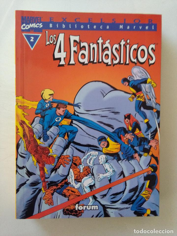 C&oacute;mics: EXCELSIOR BIBLIOTECA MARVEL LOS 4 FANT&Aacute;STICOS 2-FORUM # - Foto 1