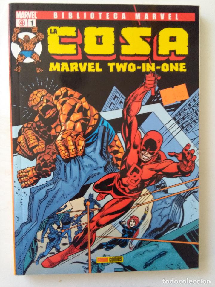 C&oacute;mics: BIBLIOTECA MARVEL LA COSA MARVEL TWO IN ONE 1-FORUM # - Foto 1