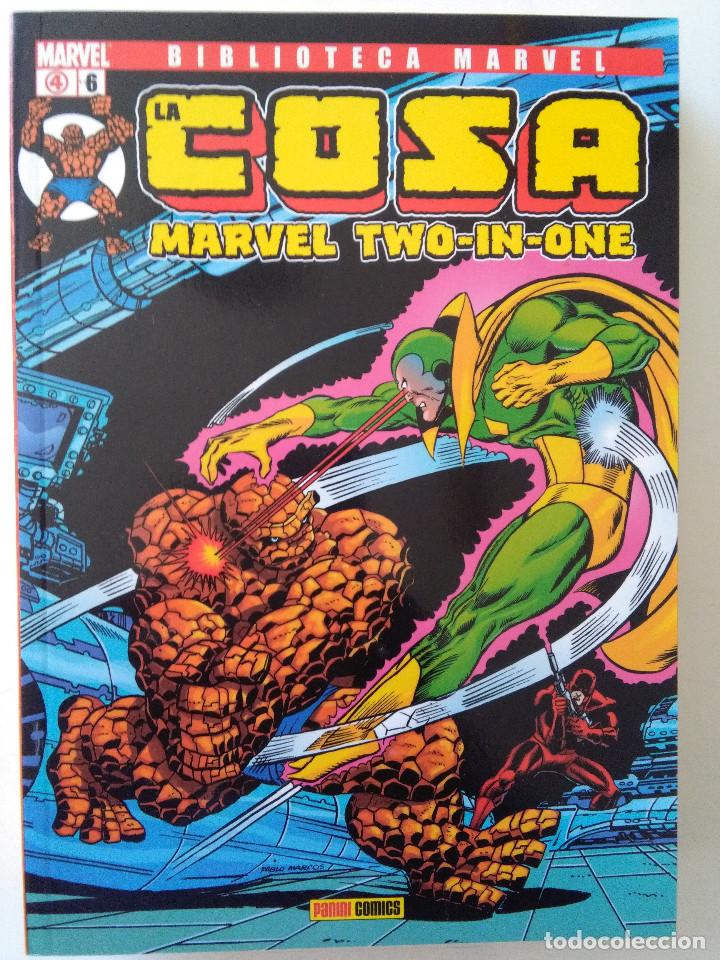 C&oacute;mics: BIBLIOTECA MARVEL LA COSA MARVEL TWO IN ONE 6-FORUM # - Foto 1