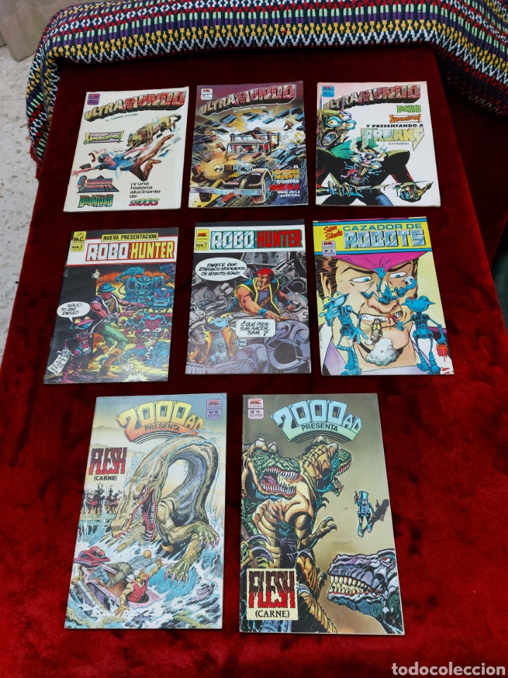 C&oacute;mics: COMIC ROBOHUNTER, 2000 AD PRESENTA, FLESH (CARNE),ULTRAMUNDO,MC EDICIONES, - Foto 2