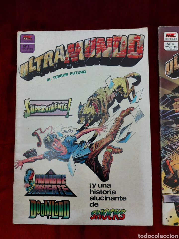 C&oacute;mics: COMIC ROBOHUNTER, 2000 AD PRESENTA, FLESH (CARNE),ULTRAMUNDO,MC EDICIONES, - Foto 3