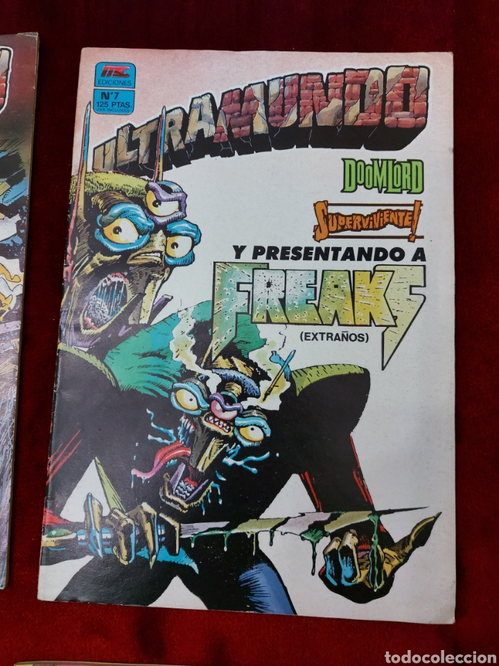 C&oacute;mics: COMIC ROBOHUNTER, 2000 AD PRESENTA, FLESH (CARNE),ULTRAMUNDO,MC EDICIONES, - Foto 5