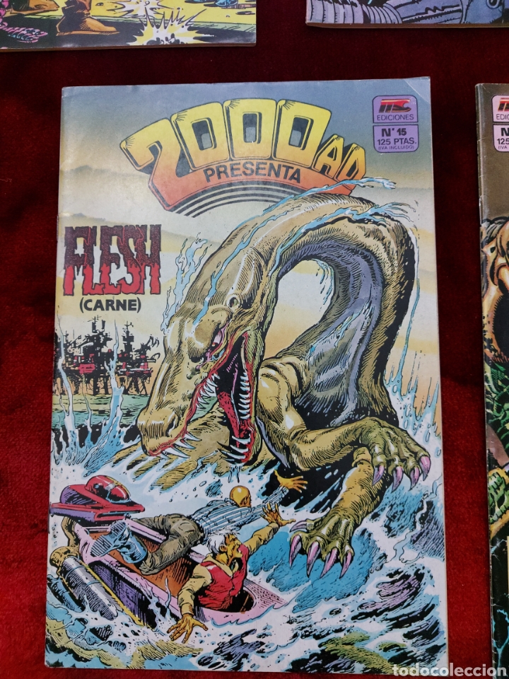 C&oacute;mics: COMIC ROBOHUNTER, 2000 AD PRESENTA, FLESH (CARNE),ULTRAMUNDO,MC EDICIONES, - Foto 9