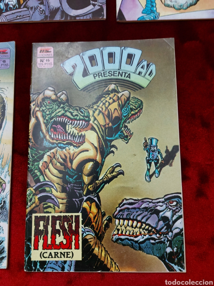 C&oacute;mics: COMIC ROBOHUNTER, 2000 AD PRESENTA, FLESH (CARNE),ULTRAMUNDO,MC EDICIONES, - Foto 10