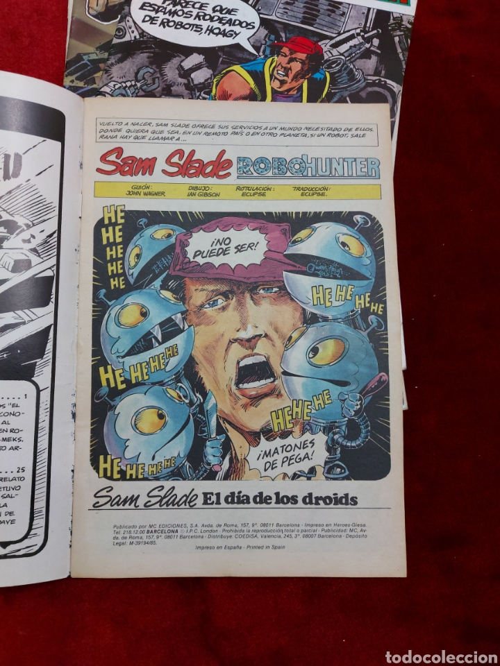 C&oacute;mics: COMIC ROBOHUNTER, 2000 AD PRESENTA, FLESH (CARNE),ULTRAMUNDO,MC EDICIONES, - Foto 26