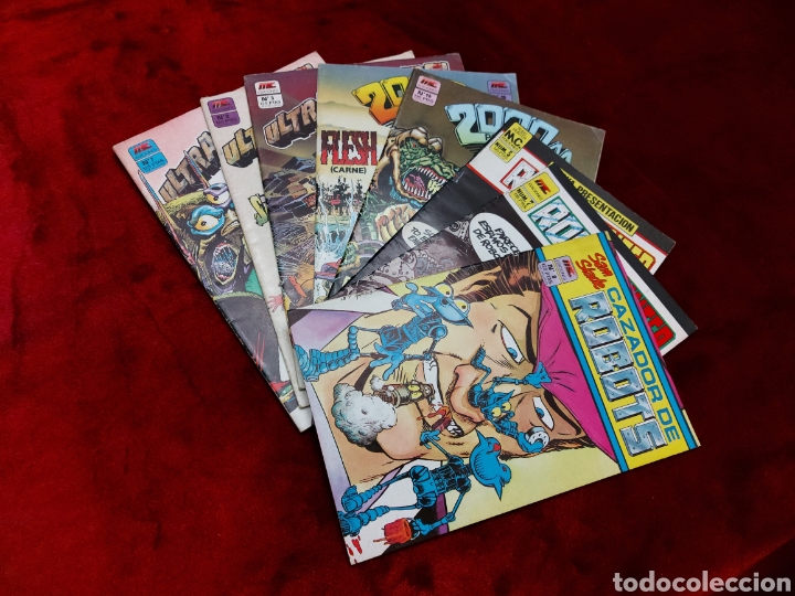 C&oacute;mics: COMIC ROBOHUNTER, 2000 AD PRESENTA, FLESH (CARNE),ULTRAMUNDO,MC EDICIONES, - Foto 1