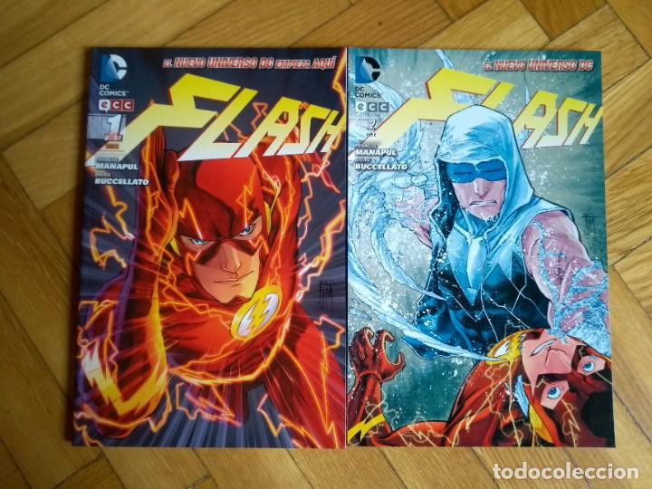 C&oacute;mics: Flash n&ordm;s 1 y 2 - Nuevo Universo DC - ECC - A1 - Foto 1