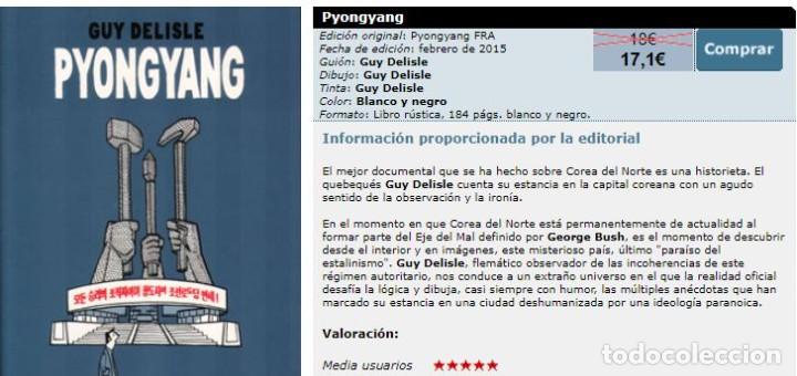 C&oacute;mics: NUEVO (precintado) - PYONGYANG - Guy Delisle &ndash; ASTIBERRI a&ntilde;o 2012 - Foto 3