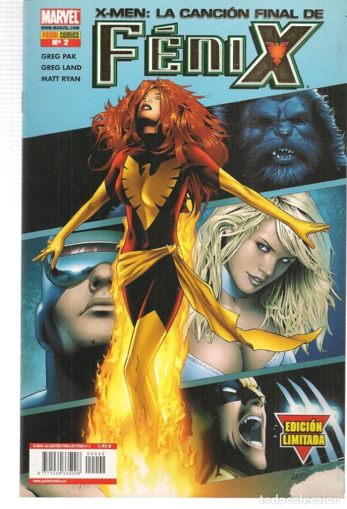 C&oacute;mics: X MEN. LA CANCI&Oacute;N DE F&Eacute;NIX. N&ordm; 2. PANINI COMICS. (C/A44) - Foto 1