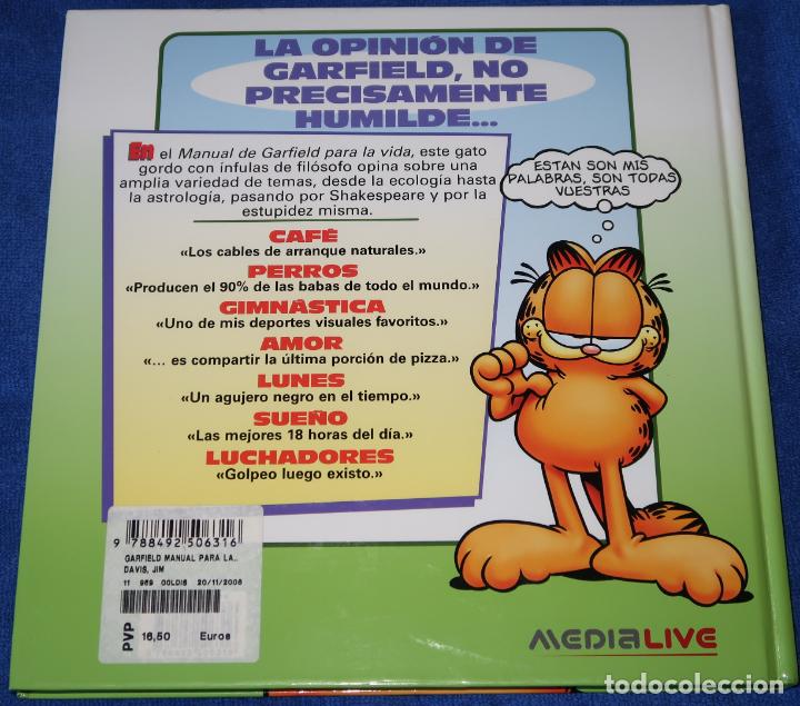 C&oacute;mics: Garfield - Manual para la vida - Jim Davis - Medialive Content (2008) - Foto 2