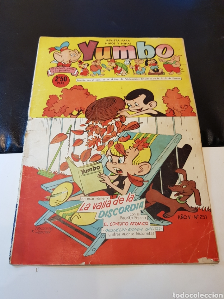C&oacute;mics: C&oacute;mic Yumbo n&uacute;mero 251 Popeye y m&uacute;ltiples personajes m&aacute;s - Foto 1