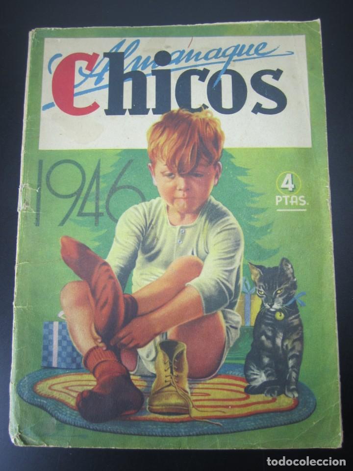 C&oacute;mics: CHICOS ALMANAQUE 1946 - Foto 1