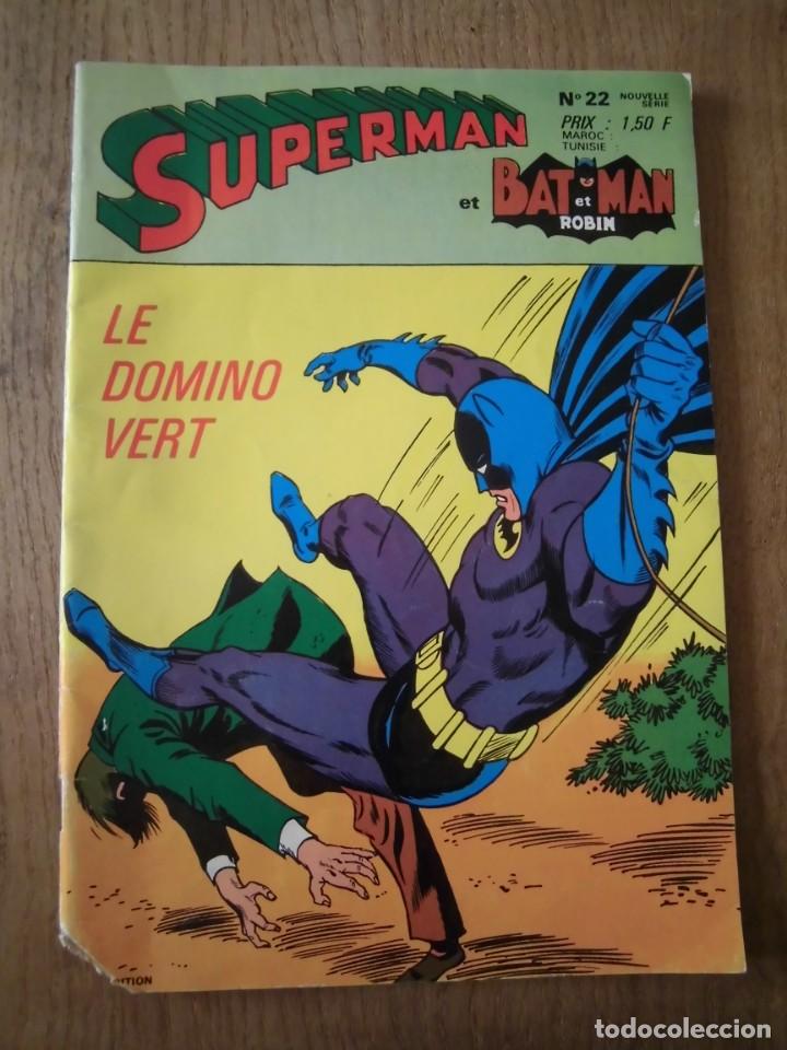 C&oacute;mics: SUPERMAN ET BATMAN ET ROBIN N&ordm; 22 EN FRANC&Eacute;S 1970 - Foto 1