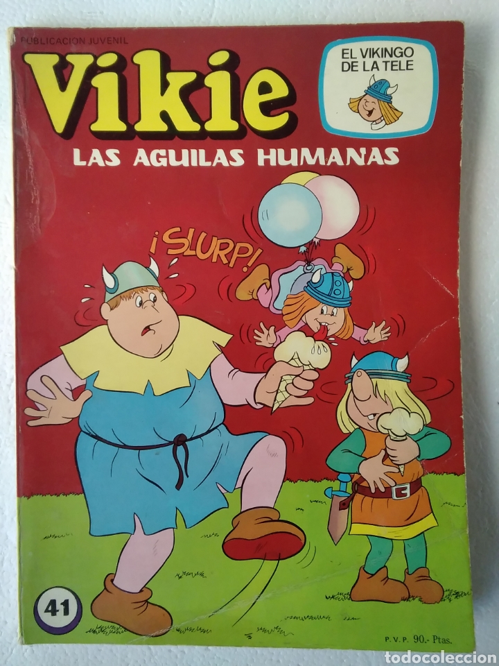 C&oacute;mics: VIKIE N&deg; 41 LAS AGUILAS HUMANAS - Foto 1