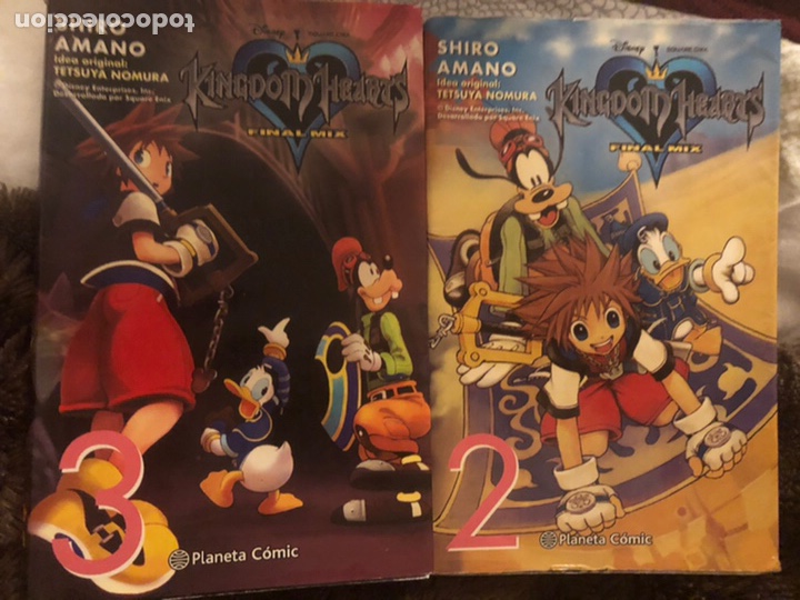 Comics: 2 KINGDOM HEARTS, Final Mix Manga de Planeta C&oacute;mic, n&uacute;meros 2 y 3