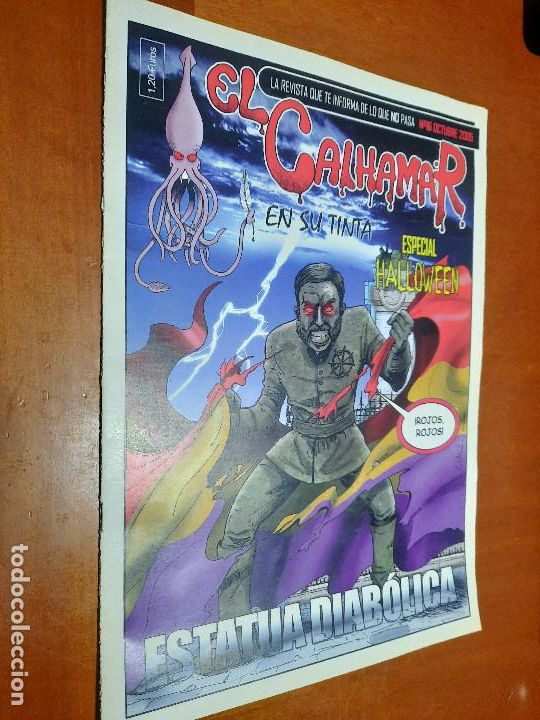 Comics: EL CALHAMAR EN SU TINTA 16. GRAPA. BUEN ESTADO. AUTOEDITADO. REVISTA DE HUMOR DE GRANADA. DIFICIL