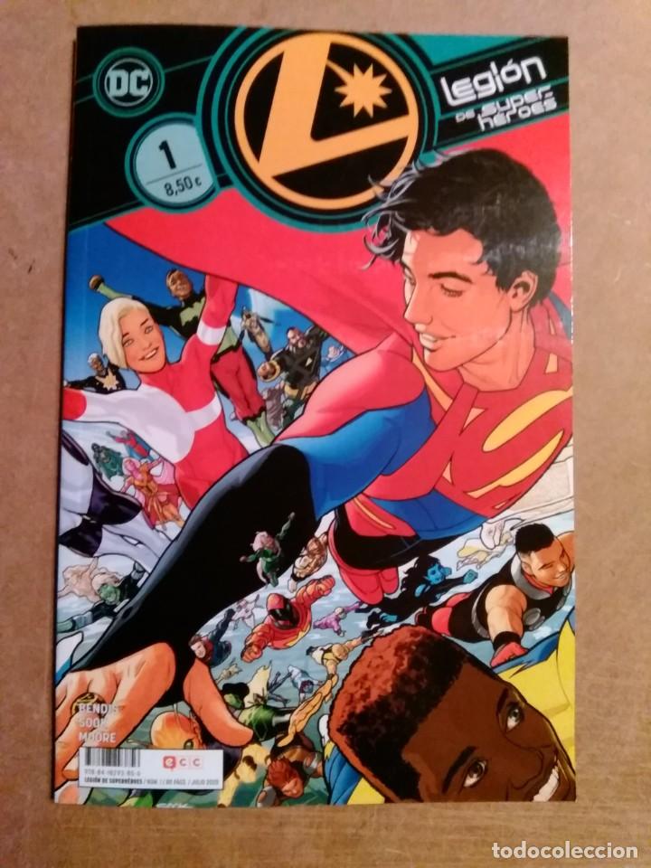 C&oacute;mics: LEGI&Oacute;N DE SUPERH&Eacute;ROES N&deg; 1 ECC COMICS - Foto 1