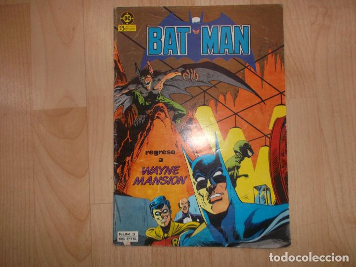 C&oacute;mics: BATMAN, REGRESO A WAYNE MANSION, N 3, DC EDICIONES ZINCO. 1982 ESPA&Ntilde;A - Foto 1