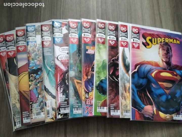 C&oacute;mics: SUPERMAN SERIE DE BENDIS DE ECC DEL 1 AL 22. ENVIO GRATIS - Foto 1