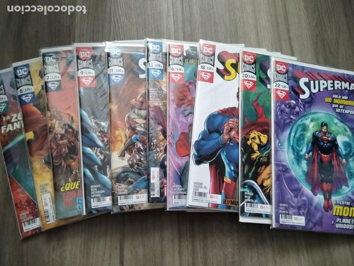 C&oacute;mics: SUPERMAN SERIE DE BENDIS DE ECC DEL 1 AL 22. ENVIO GRATIS - Foto 2