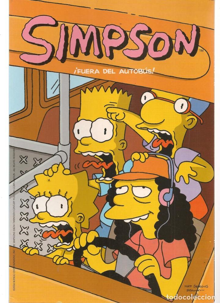 C&oacute;mics: SIMPSON. &iexcl;FUERA DEL AUTOB&Uacute;S! . 2004 BOMGO / EDICIONES B.(ST/HS) - Foto 1